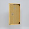 Cuadro Puzzle Efecto Arte Vidrio Acrílico Oro 33x66 cm Colgante de Pared