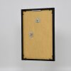 Cuadro Puzzle Efecto Arte Vidrio Acrílico Negro 33 x 66 cm Colgante de Pared