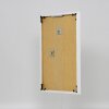 Cuadro Puzzle Efecto Arte Cristal Acrílico Blanco 33 x 66 cm Colgante de Pared