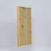 Efecto marco de madera perfil 35 roble 7x10 cm cristal normal + separador