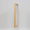 Efecto marco de madera perfil 35 roble 7x10 cm cristal normal + separador
