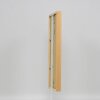 Efecto marco de madera perfil 35 roble 7x10 cm cristal normal + separador