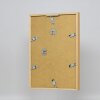 Efecto marco de madera perfil 35 roble 13x13 cm cristal normal + separador