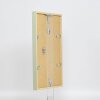 Efecto marco de madera perfil 35 verde 50x65 cm cristal normal + separador