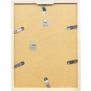 Marco de fotos de madera efect Profil 54 Kalkeiche 20x25 cm con cristal transparente