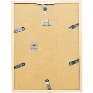 Marco de fotos de madera Profil 58 blanco 28x35 cm con vidrio transparente y listón de separación