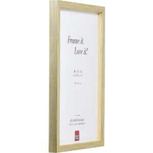 Marco de fotos de madera Effect Profil 58 antiksilber 29,7x42 cm con vidrio transparente y listón de separación