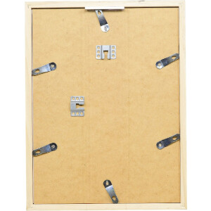 Marco de fotos de madera Effect Profil 58 antiksilber 29,7x42 cm con vidrio transparente y listón de separación