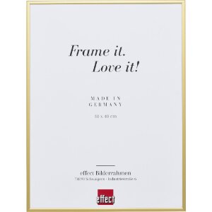 Marco de fotos Effect Quadro Espejo dorado 18 x 24 cm