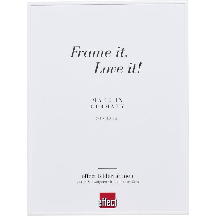 Marco de fotos con espejo Quadro blanco 20 x 30 cm 0105-2030-05