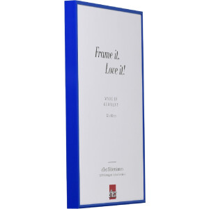 Marco de fotos efecto Quadro espejo azul 20 x 30 cm