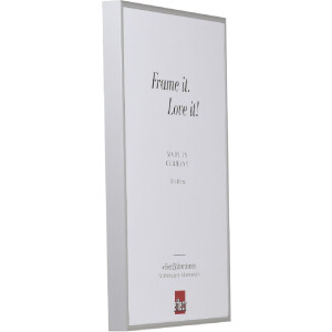 Marco de fotos efecto Quadro espejo plateado 21 x 29,7 cm