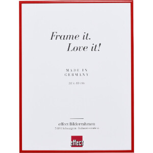 Marco de fotos efecto Quadro espejo rojo 21 x 29,7 cm