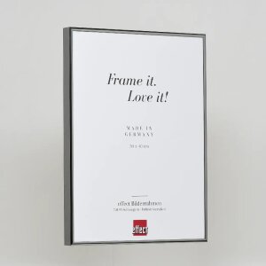 Marco de fotos effect Quadro Espejo antiguo plata 50 x 100 cm