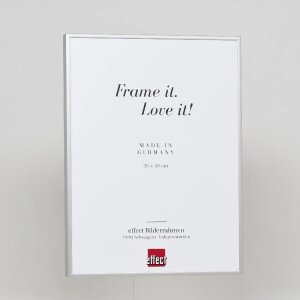 Marco de fotos Effect Quadro Espejo plateado 70 x 100 cm