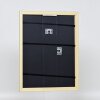 Espejo de pared efecto madera perfil 21 azul 13x18 cm