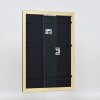 Espejo de pared efecto madera perfil 21 verde 20x28 cm