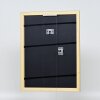 Espejo Pared Efecto Madera Perfil 21 marron 20x30 cm