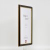 Espejo de Pared Efecto Madera Perfil 21 marron 10.5x14.8 cm