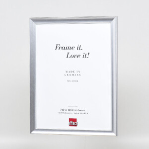 Espejo de pared con marco de madera Effect Profil 41, espejo plateado 21x29,7 cm