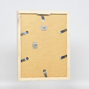 Espejo de pared de madera Effect Profil 41 Plateado 59,4x84,1 cm