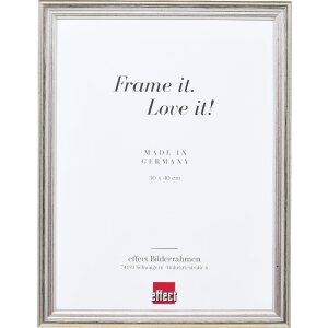 Espejo de pared Effect Profil 44 plateado 21x29,7 cm