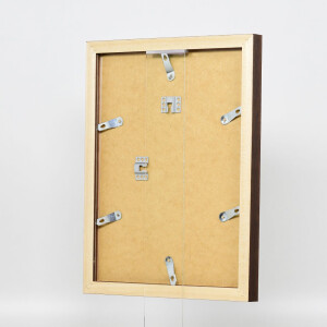 Espejo de pared con marco Profil 52 Wengue 70x100 cm