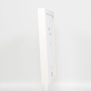 Espejo de pared con marco Effect Profil 55 Blanco 9x13 cm