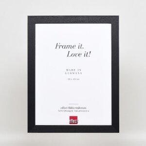 Espejo de pared effect Profil 55 Negro 30x45 cm