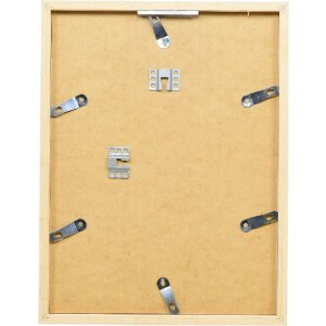 Espejo de madera Effect Profil 58 Blanco 20x28 cm