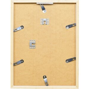 Espejo de pared de madera Effect Profil 58 antiguo plata 20x28 cm