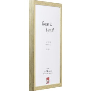 Espejo de pared de madera Effect Profil 58 antic plateado 30x45 cm