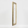 Efecto espejo de pared perfil de madera 94 oro 18x27 cm espejo