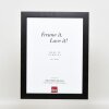 Espejo de pared effect profile 2310 negro 40x50 cm espejo