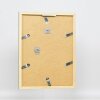 Espejo de pared efecto cubo perfil madera oro 50x70 cm