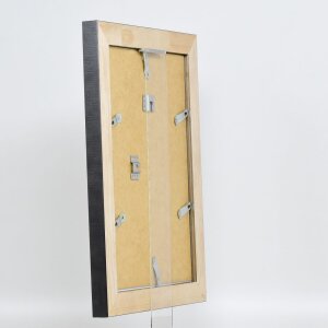 Efecto marco de madera maciza perfil 28 oro 59,4x84,1 cm cristal acrílico calidad museo