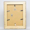 Efecto Marco Barroco Perfil 31 plata 18x27 cm Cristal Acrílico Calidad Museo