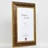 Efecto Marco Barroco Perfil 31 marrón 59,4x84,1 cm Cristal Acrílico Calidad Museo