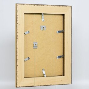 Efecto marco barroco perfil 31 marrón 62x93 cm cristal acrílico calidad museo