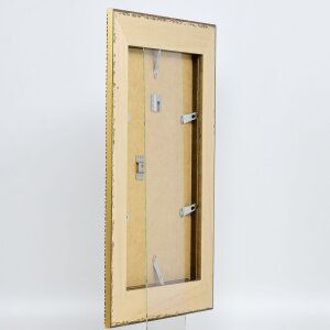 Efecto marco barroco perfil 31 marrón 62x93 cm cristal acrílico calidad museo