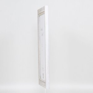 Efecto marco de madera 2240 blanco 50x100 cm cristal acrílico calidad museo