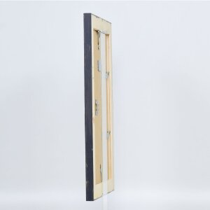 Marco de madera efecto 2240 negro 60x90 cm cristal acrílico calidad museo