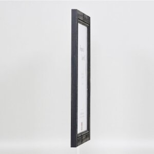 Marco de madera efecto 2240 negro 60x90 cm cristal acrílico calidad museo