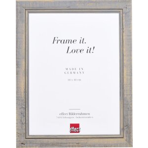 Marco de madera Effect 2240 gris 14,8x21 cm Cristal...