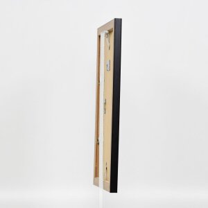 Marco efecto 2310 negro 30,5x91,5 cm cristal acrílico calidad museo