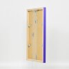 Efecto Marco de madera Cubo superior 9x13 cm cristal acrílico morado calidad museo