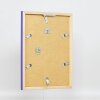 Efecto Marco de madera Cubo superior 9x13 cm cristal acrílico morado calidad museo