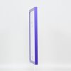 Efecto Marco de madera Cubo superior 9x13 cm cristal acrílico morado calidad museo