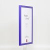 Efecto Marco de madera Cubo superior 9x13 cm cristal acrílico morado calidad museo