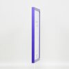 Efecto Marco de madera Cubo superior 9x13 cm cristal acrílico morado calidad museo